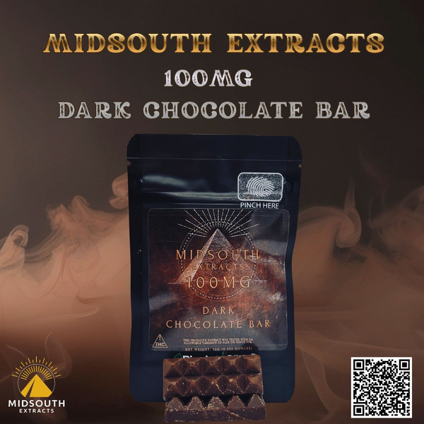 Chocolate Bar - 100mg - Dark Chocolate