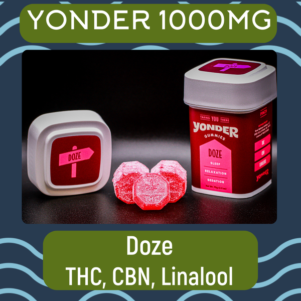 Doze-Pomegranate | 1000mg Gummies