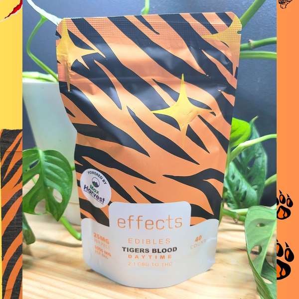 Tigers Blood - Daytime - 40pcs 25mg (1000mg Total)