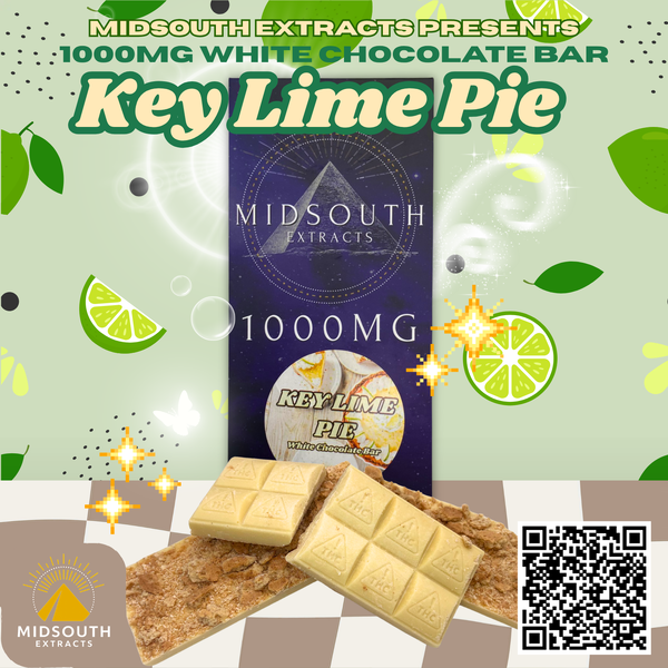 Chocolate Bar - 1000mg - Key Lime Pie