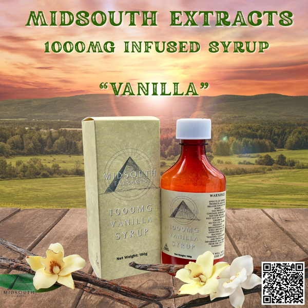 Infused Syrup - 1000mg - Vanilla