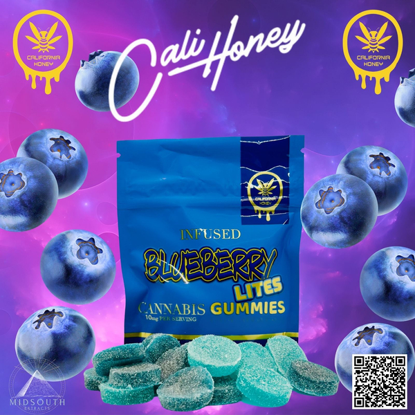 Cali Honey - Gummies - 500mg - Blueberry