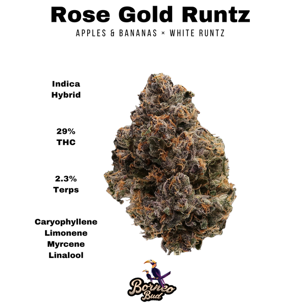 7.0g Mylar - Rose Gold Runtz