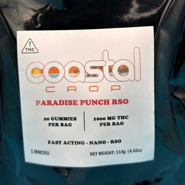 Paradise Punch RSO 20ct 1000mg bags