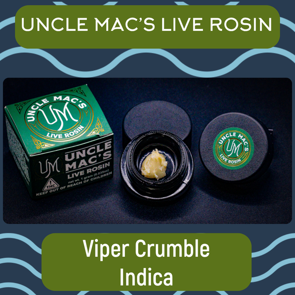 Viper Crumble | 1g Live Rosin Tub