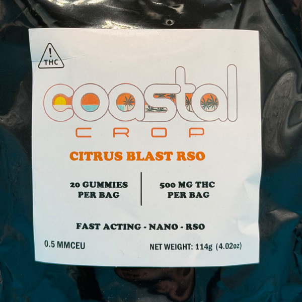 Citrus Blast RSO 20ct 500mg bags