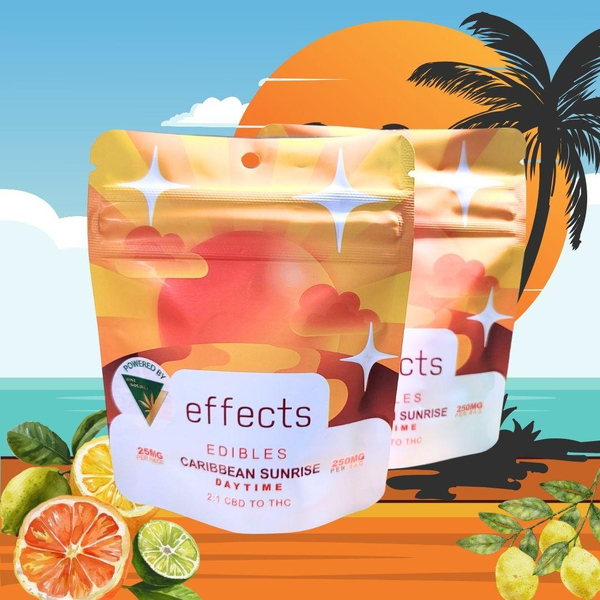 Caribbean Sunrise - Daytime - 10pc 25mg (250mg Total)