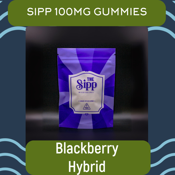 Blackberry Hybrid | 100mg Gummies