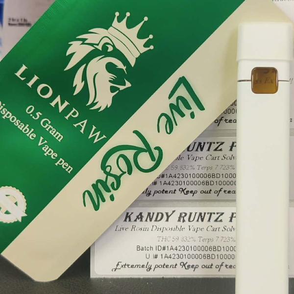 Kandy Runtz Punch Live Rosin .5g