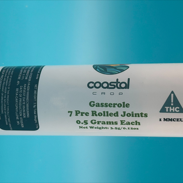 Gasserole 0.5g pre-roll 7ct jar