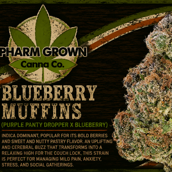 Blueberry Muffin -3.5g - Flower