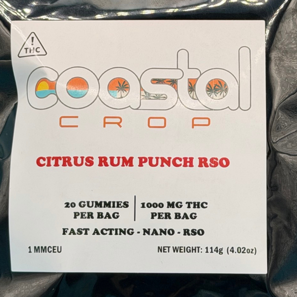 Citrus Rum Punch RSO 20ct 1000mg bags