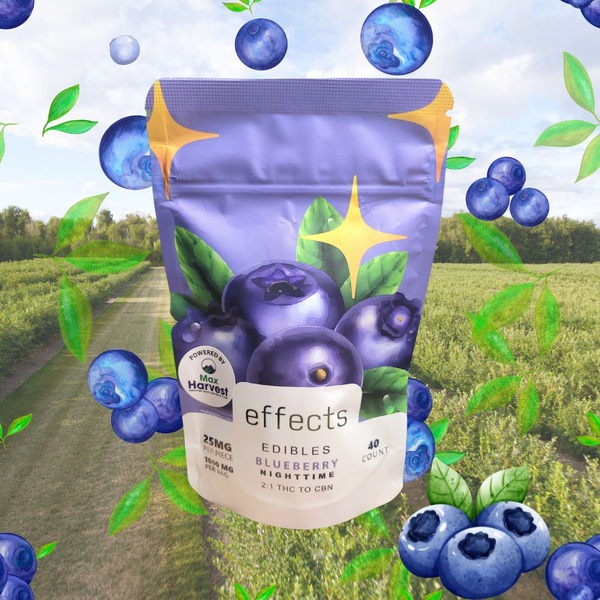 Blueberry - Nighttime - 40pcs 25mg (1000mg Total)