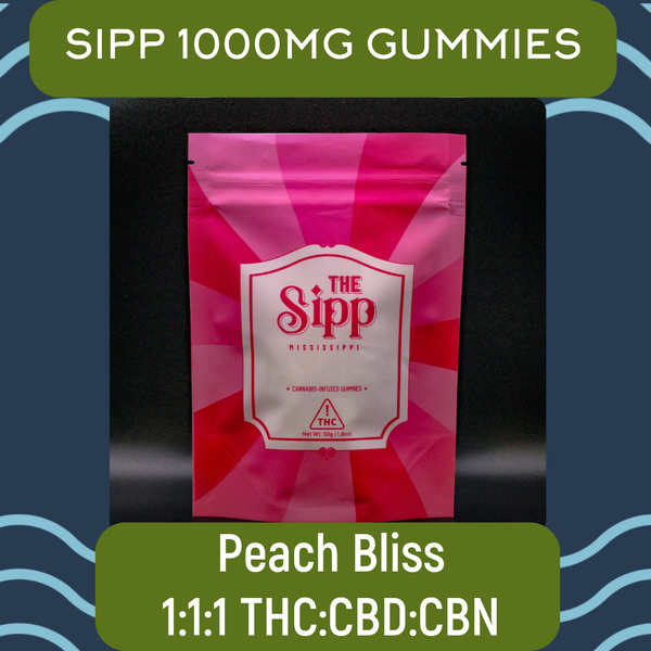 Peach Bliss | 1000mg Gummies