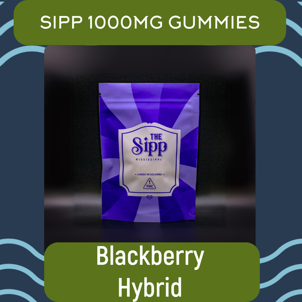 Blackberry Hybrid | 1000mg Gummies