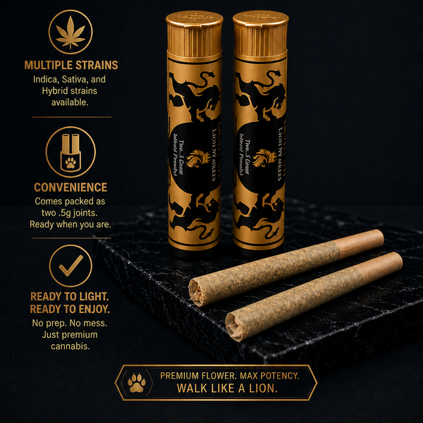 Jenny Kush Infused Pre Rolls 1g