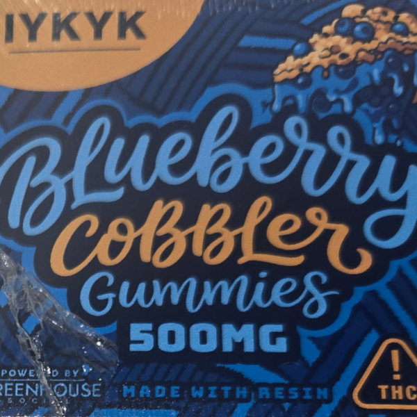 IYKYK Blueberry Cobbler Gummies 300mg